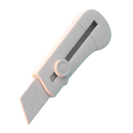 Box Cutter  3D Icon