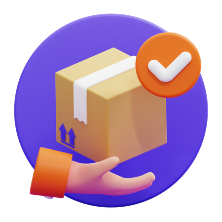 Box Delivery 3D Icon