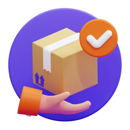 Box Delivery 3D Icon