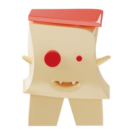 Box Doodle  3D Icon