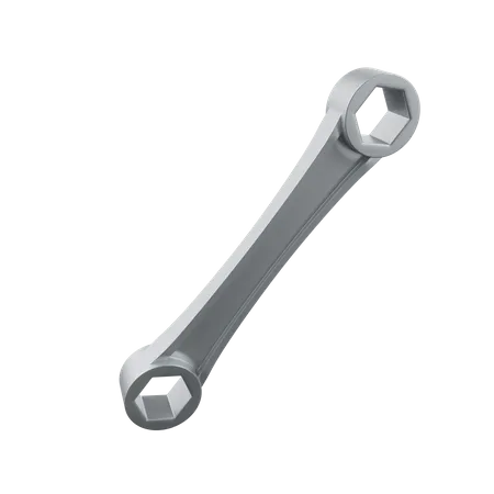 Box Ended Wrench  3D Icon