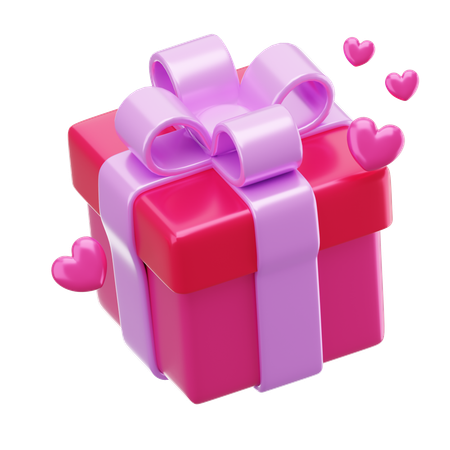 Box Gift  3D Icon