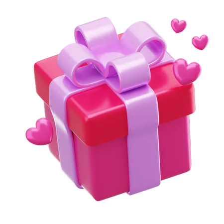 Box Gift  3D Icon