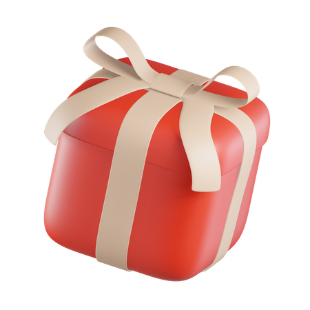 Box Gift  3D Icon