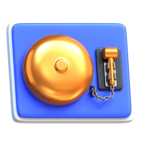 Box-Gong-Glocke  3D Icon