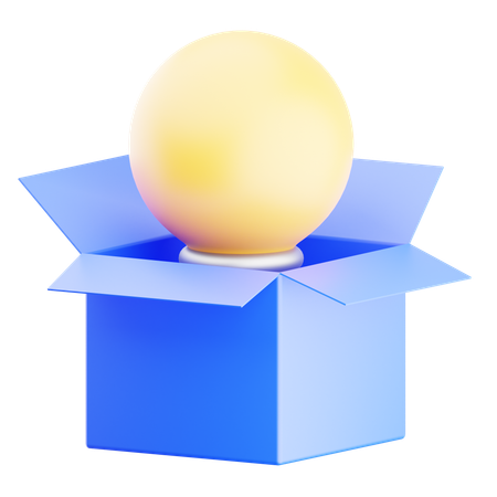 Box Idea  3D Icon