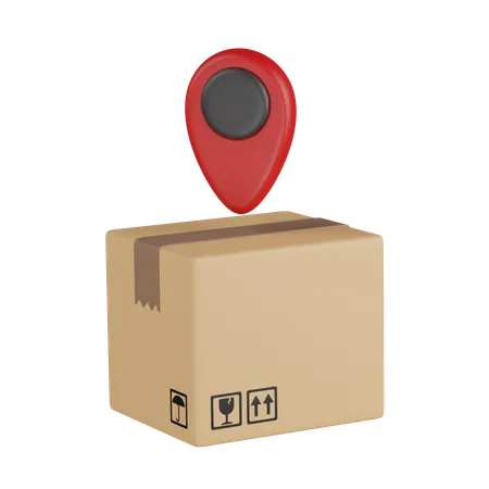 BOX LOCATION  3D Icon