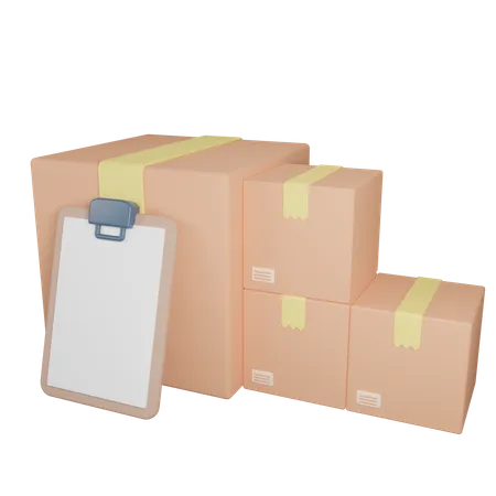 Box Package  3D Icon