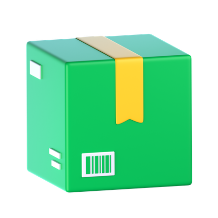 Box Package  3D Icon