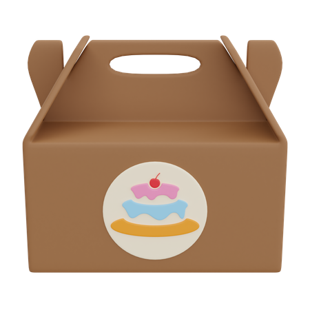 Box Package  3D Icon