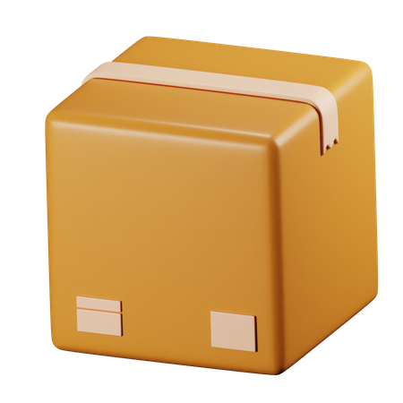 Box Package  3D Icon