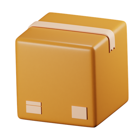 Box Package  3D Icon