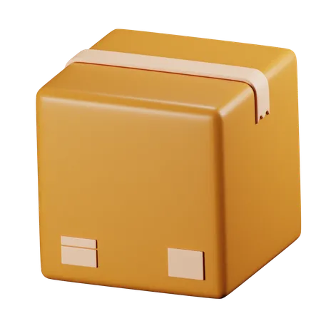 Box Package  3D Icon