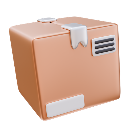 Box Package  3D Icon