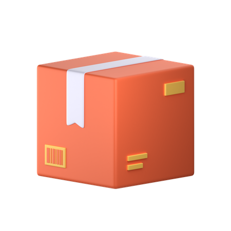 Box Package  3D Icon