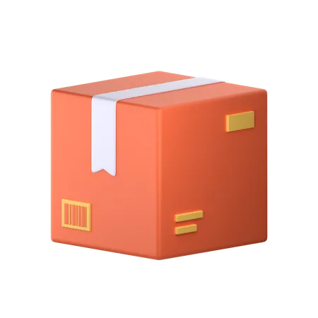 Box Package  3D Icon