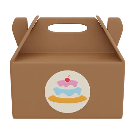 Box Package  3D Icon