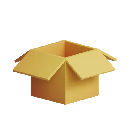 Box-Paket  3D Icon