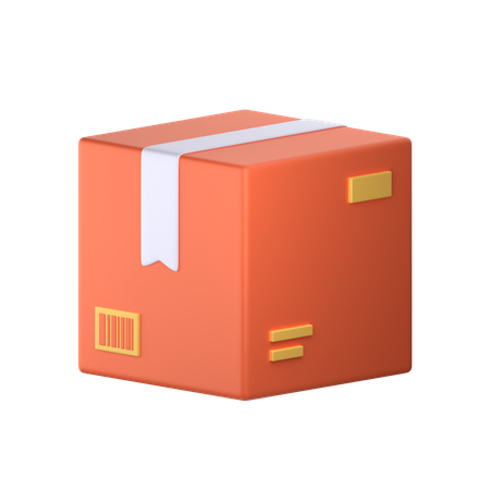 Box-Paket  3D Icon