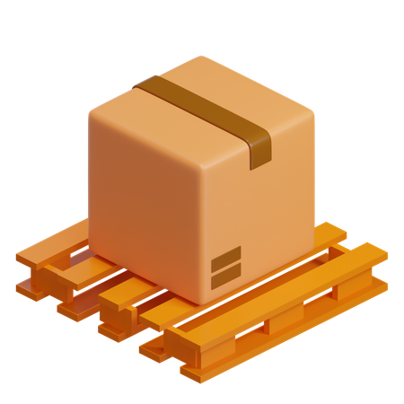 ボックスパレット  3D Icon