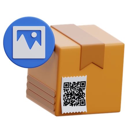 Box Picture  3D Icon