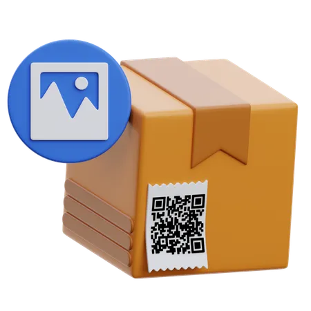 Box Picture  3D Icon