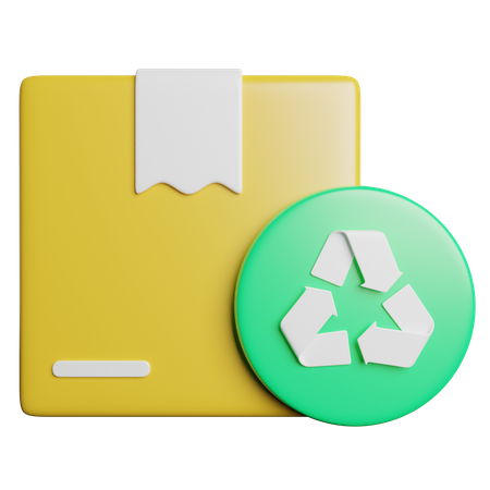 Box Recycle  3D Icon