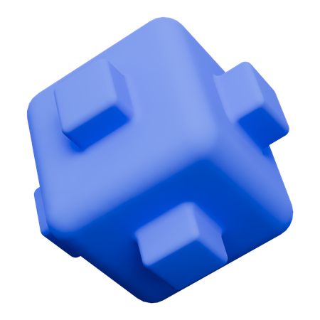 상자 모양  3D Icon