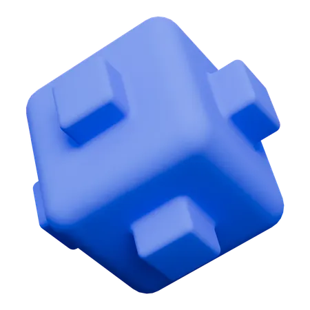상자 모양  3D Icon