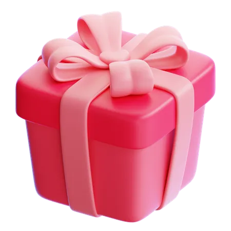 Box Shape Gift  3D Icon