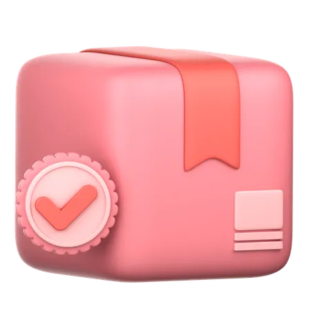 Box Shield  3D Icon