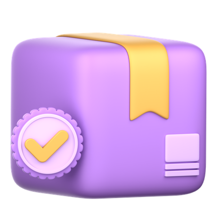 Box Shield  3D Icon