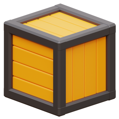 Box Shield  3D Illustration