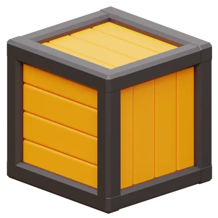 Box Shield  3D Illustration