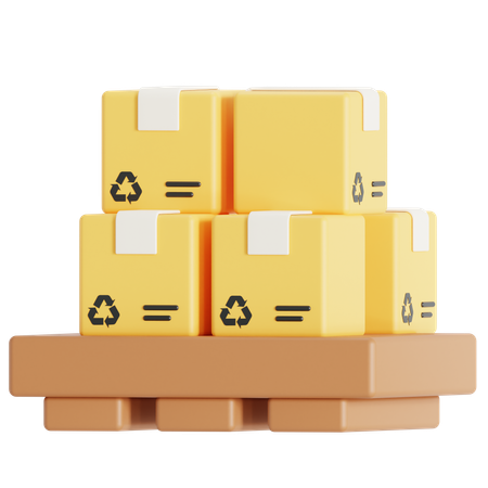 Box storage  3D Icon