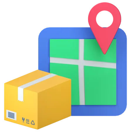 Box Tracking  3D Icon