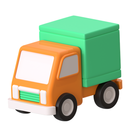 Box Truck  3D Icon