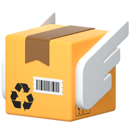 ボックスウィング  3D Icon
