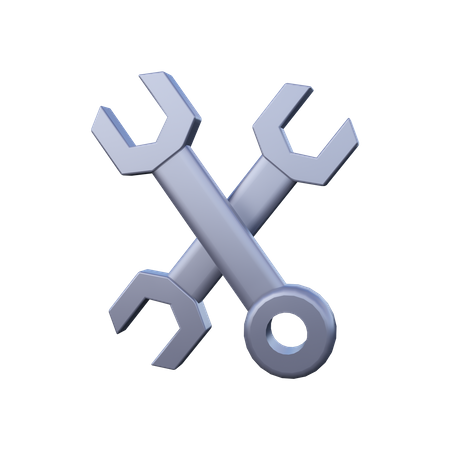 Box Wrench  3D Icon