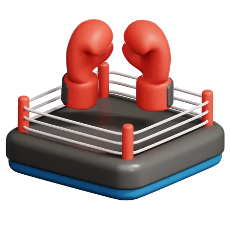 Boxe  3D Icon