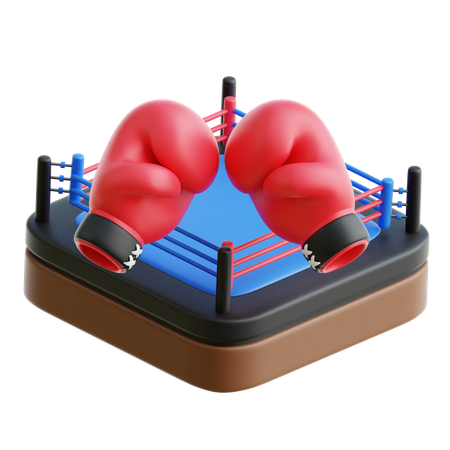 Boxe  3D Icon