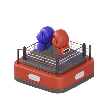 Boxe  3D Icon