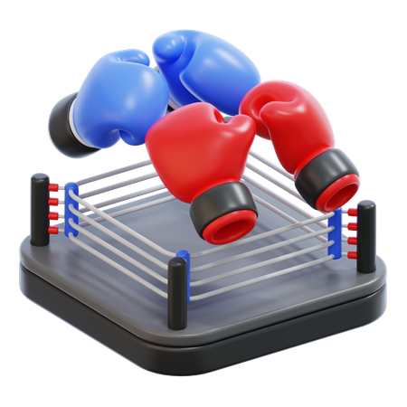 Boxe  3D Icon