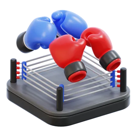 Boxe  3D Icon