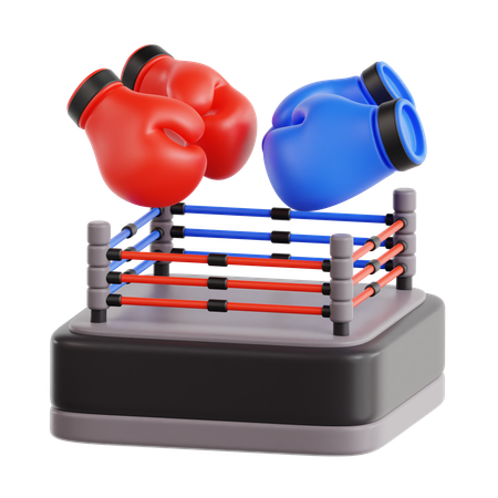 Boxe  3D Icon