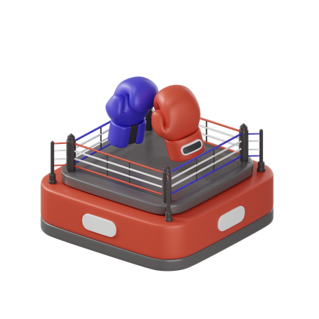 Boxe  3D Icon