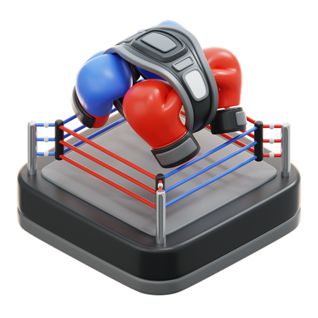 Boxe  3D Icon