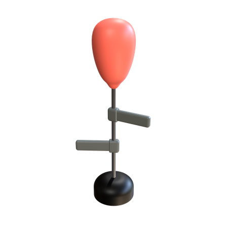 Ballon de vitesse de boxe  3D Icon