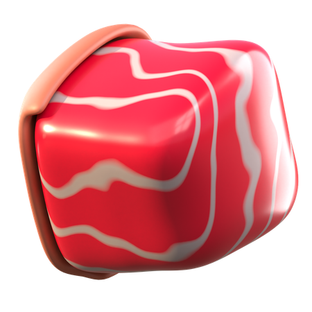 Boxed Meat  3D Icon