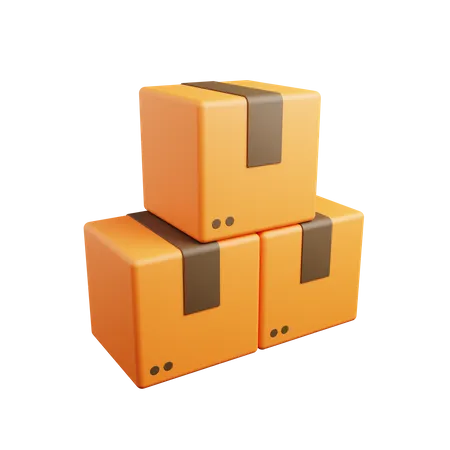 Boxen  3D Icon